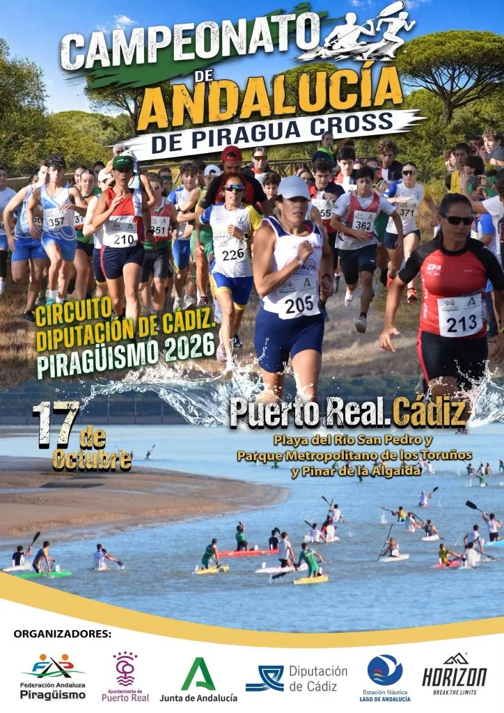XIX Campeonato de Andalucía de Piragua Cross en Puerto Real