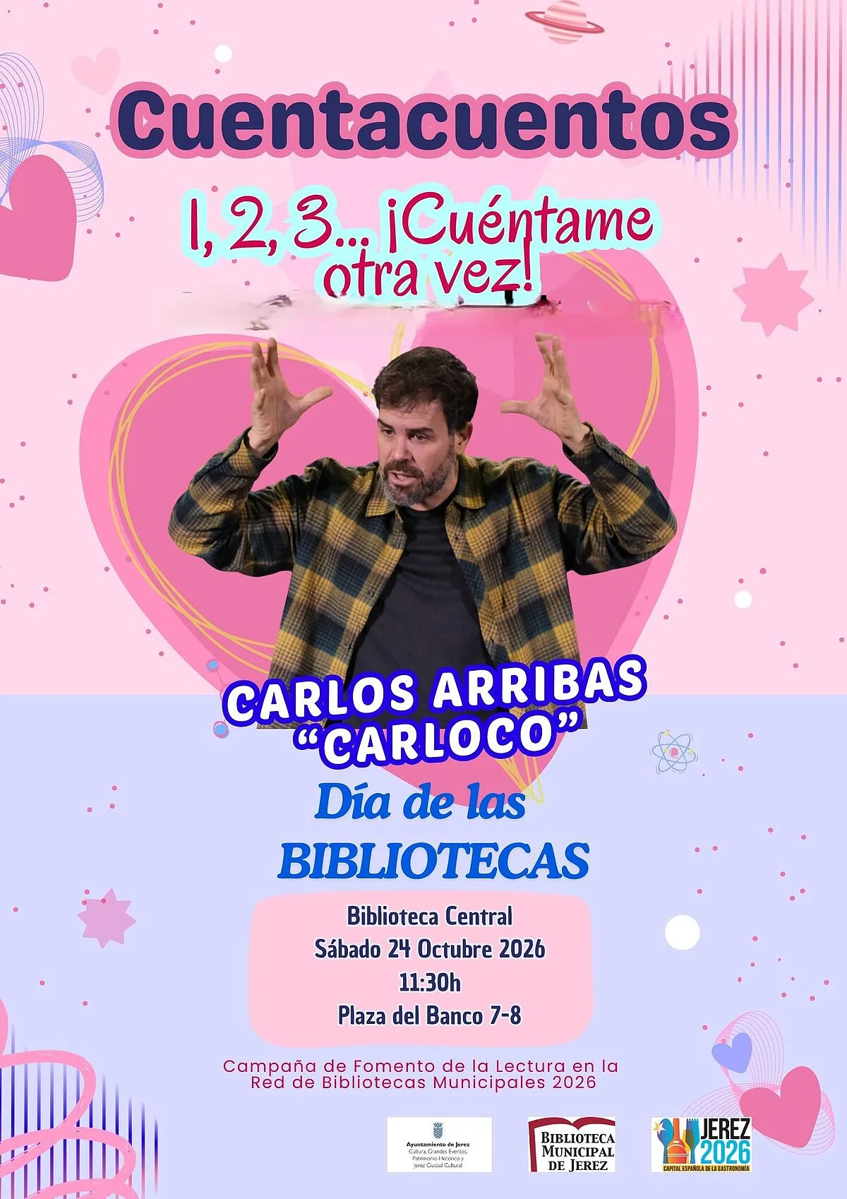 Cuentacuentos con Carlos Arribas "Carloco"
