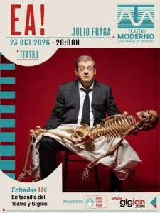 «¡Ea!», comedia negra de Julio Fraga, en el Teatro Moderno