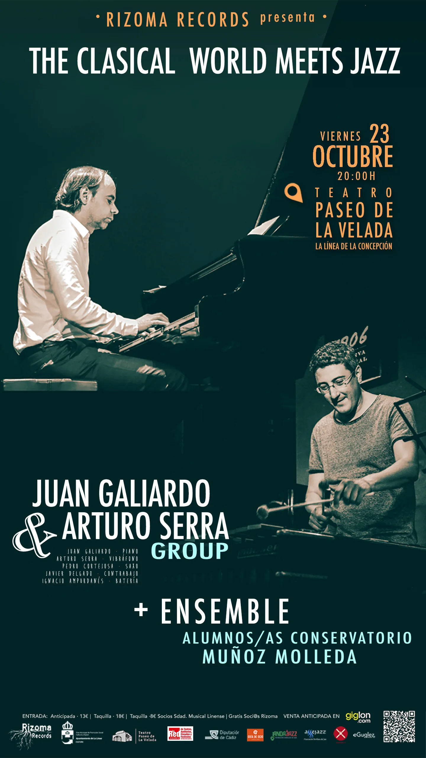 «The Classical World Meets Jazz», con Juan Galiardo y Arturo Serra