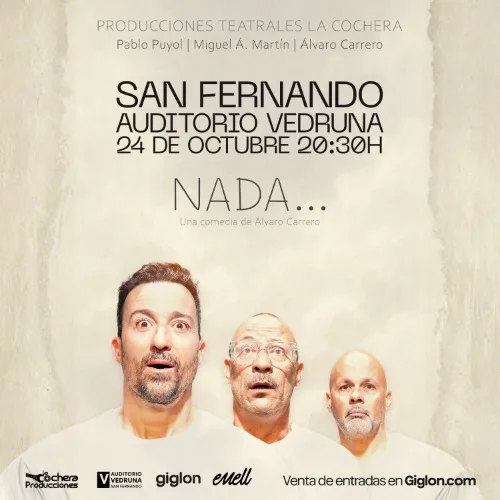 «Nada», teatro en el Auditorio Vedruna