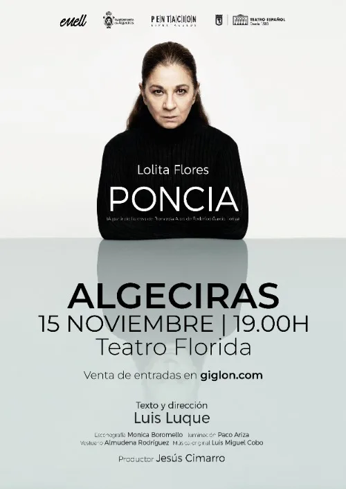 «Poncia», en el Teatro Florida