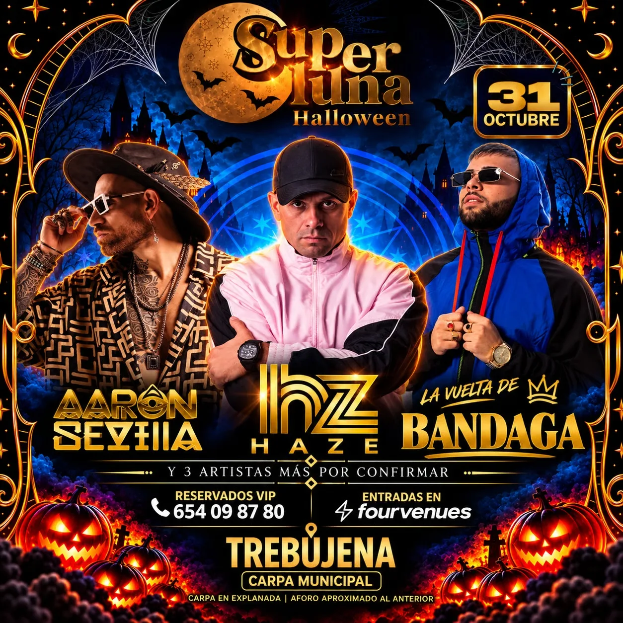 "Superluna Halloween" in Trebujena
