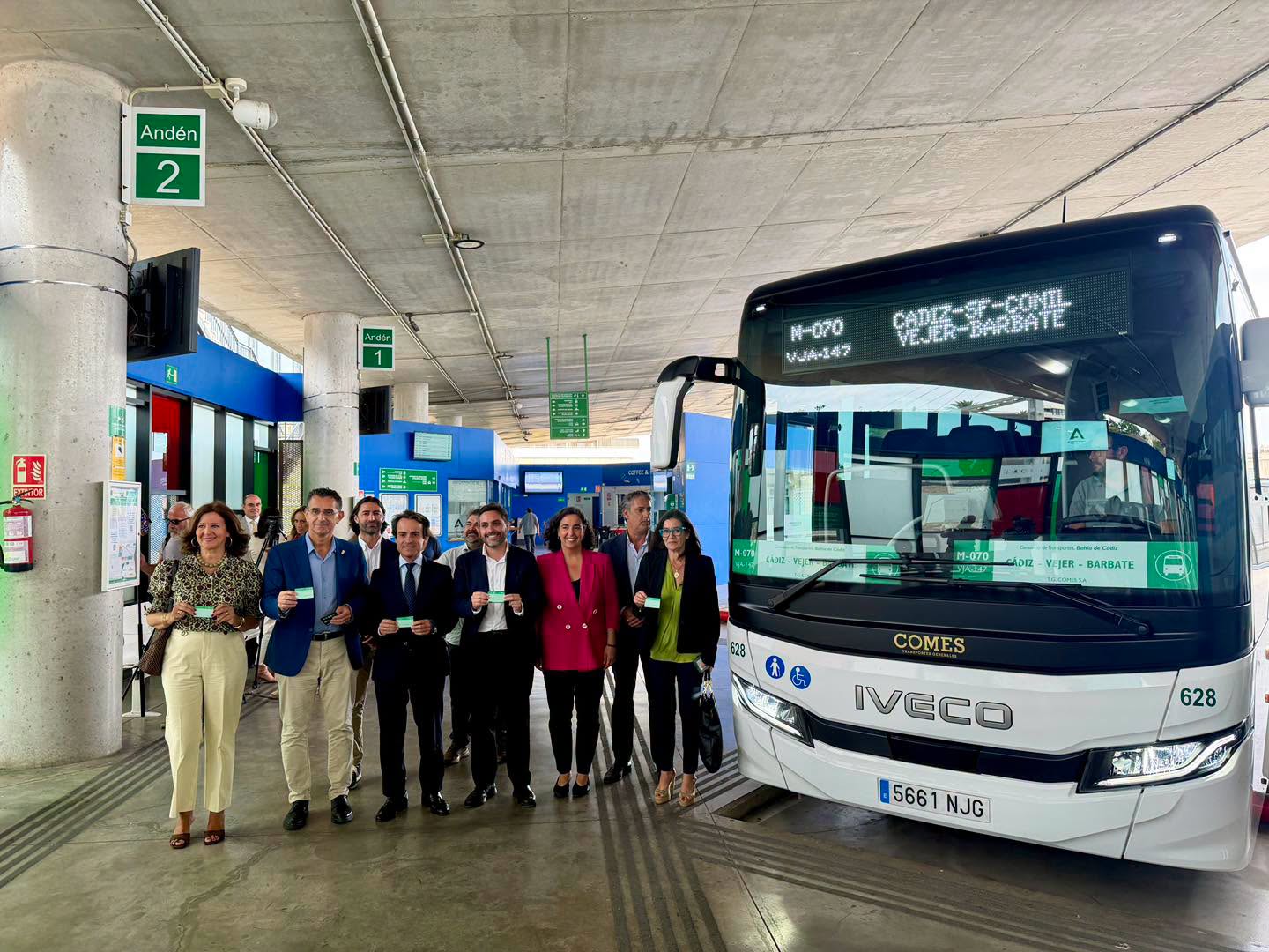 Image for the story: Vejer joins the Bay of Cádiz Transport Consortium