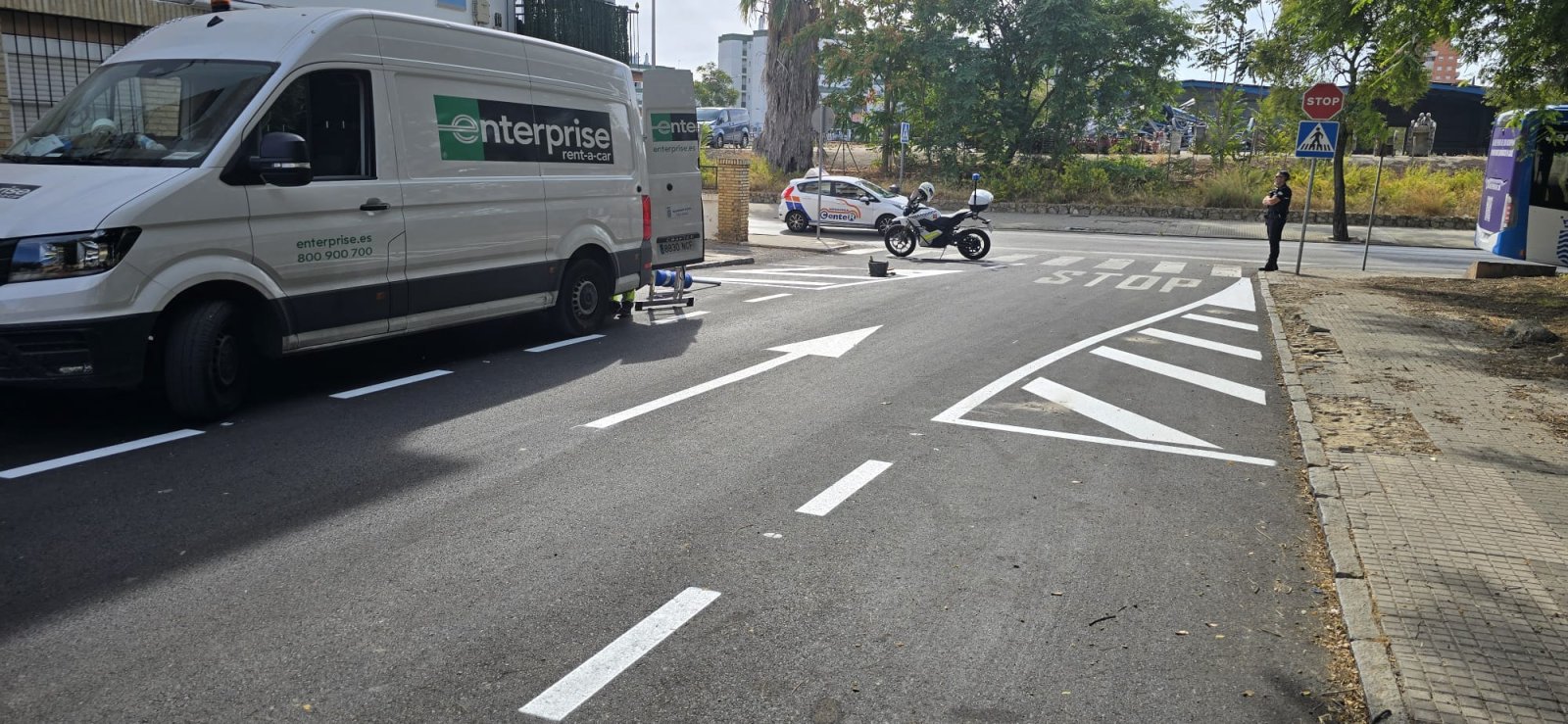 Image for the story: Jorge Bocuze street in El Pelirón becomes one-way after resurfacing