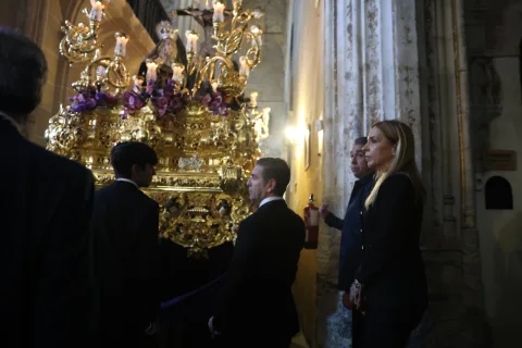 Image for the story: Arcos celebrates its first Procesión Magna with eleven floats and ten brotherhoods