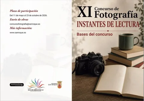 Imagen de la noticia: Abierto hasta el 23 de octubre el plazo del XI Concurso de Fotografía «Instantes de Lectura» de San Roque