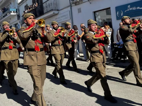 Imagen de la noticia: Algeciras acompaña a la Guardia Civil en Jimena en el día de su patrona