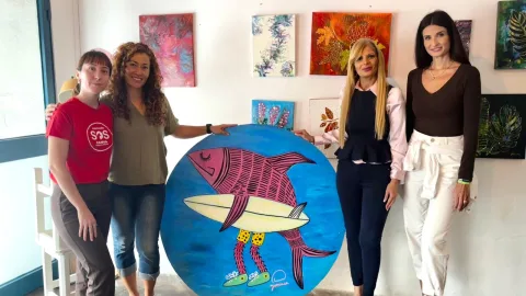 Image for the story: The charity exhibition "Art for Animals" opens at Casa Leonora until the end of January