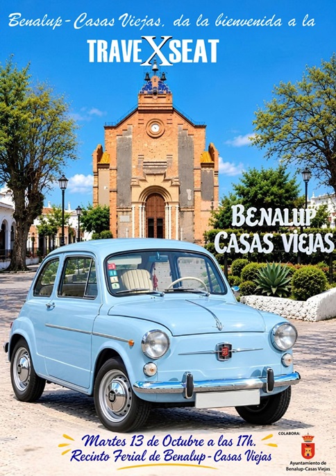 Imagen de la noticia: La caravana TraveXSEAT-Vía Gades para en Benalup con 120 SEAT 600