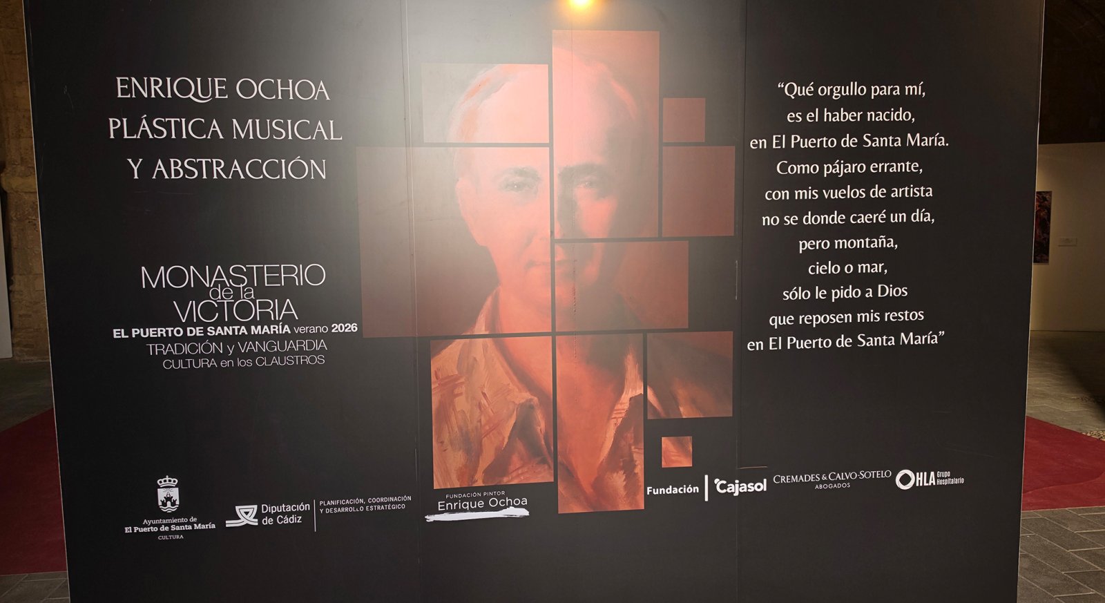 Imagen de la noticia: La exposición de Enrique Ochoa en El Puerto cambia su horario de tarde