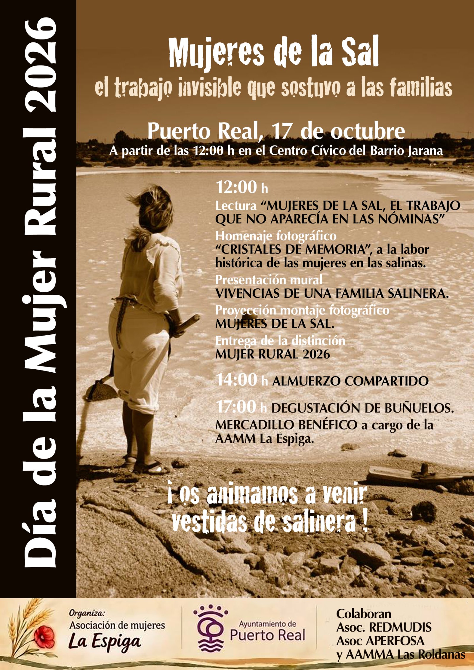 Imagen de la noticia: Puerto Real homenajea a las mujeres de las salinas el 17 de octubre