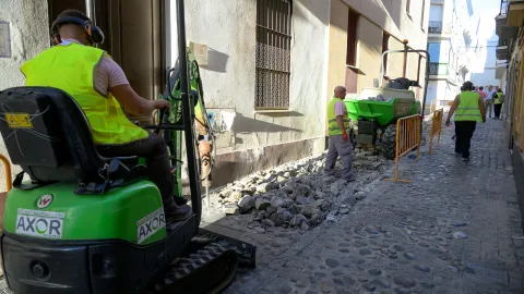 Imagen de la noticia: Arrancan las obras de la calle Mirador en Santa María tras once años de demandas