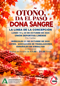 Imagen de la noticia: La Línea acoge una campaña de donación de sangre del 19 al 21 de octubre
