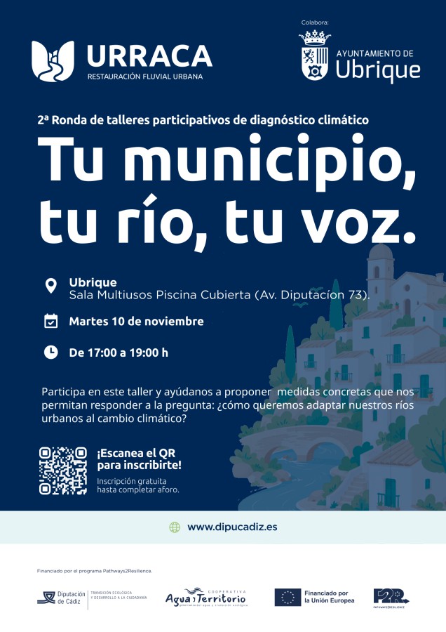 Imagen de la noticia: Ubrique debate en noviembre soluciones para adaptar su río al cambio climático
