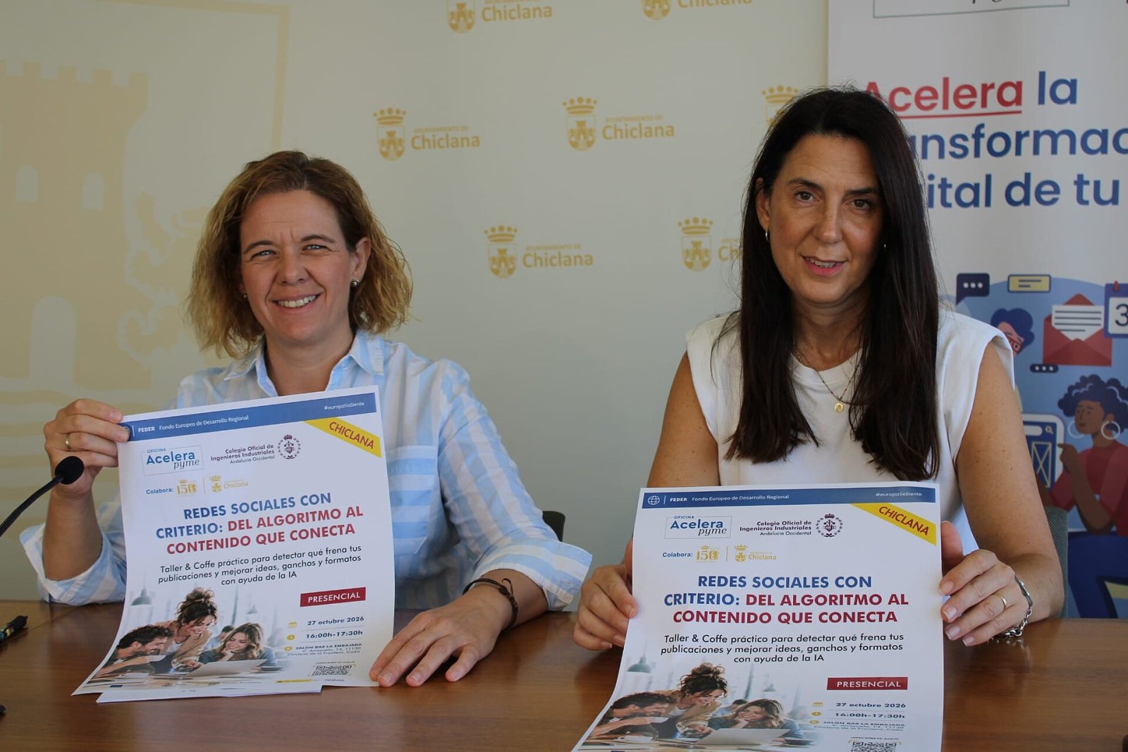 Imagen de la noticia: Chiclana acoge el 27 de octubre un taller gratuito de redes sociales para empresas