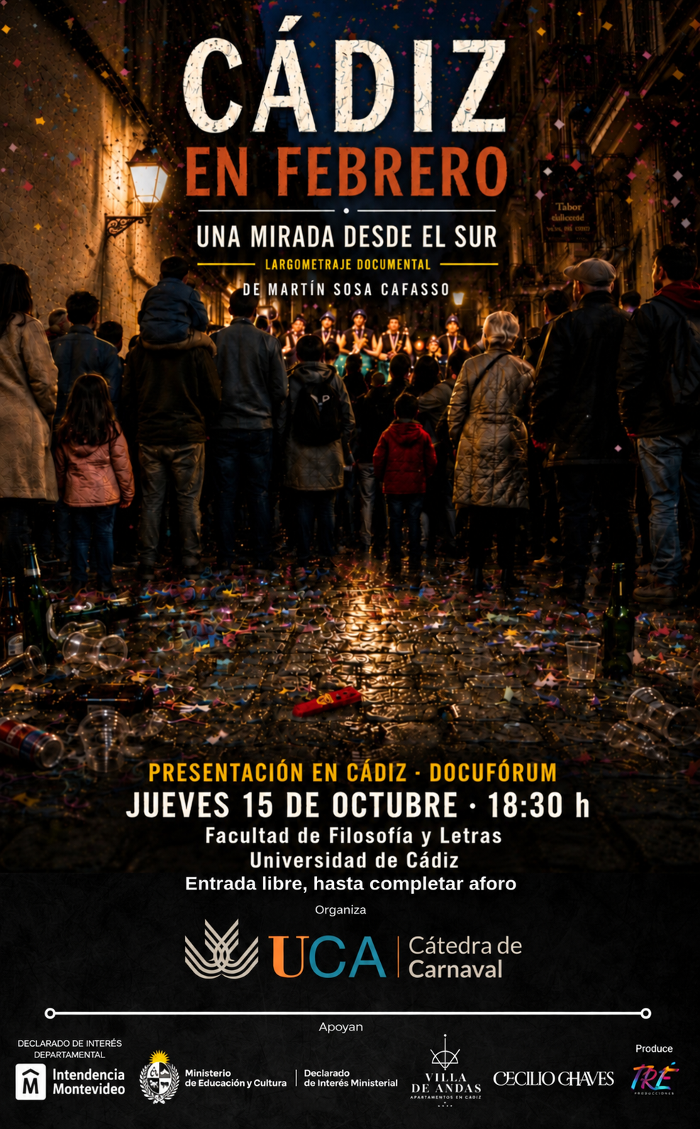 Imagen de la noticia: La UCA arranca un ciclo mensual de documentales sobre el Carnaval