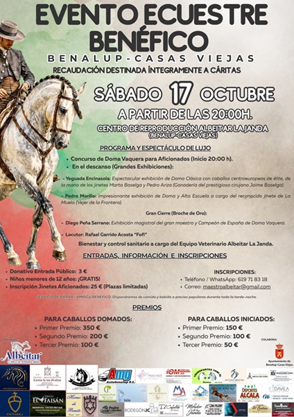 Imagen de la noticia: Benalup-Casas Viejas celebra el fin de semana del 16 al 18 de octubre con pádel solidario, marcha contra el cáncer y teatro