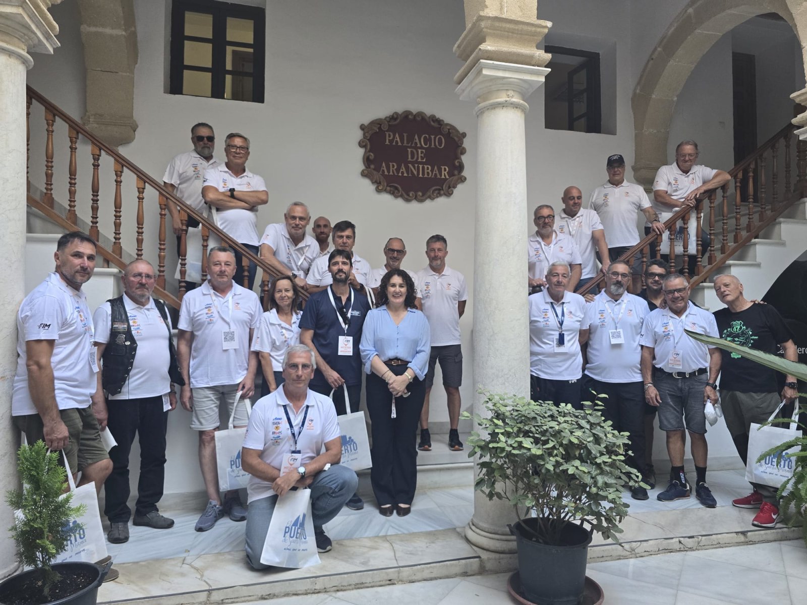 Imagen de la noticia: El Puerto recibe a un grupo internacional de mototurismo vinculado al Mundial de Superbikes