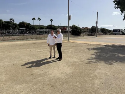 Imagen de la noticia: San Roque proyecta pistas de fútbol, baloncesto y vóley en el recinto ferial de la Estación