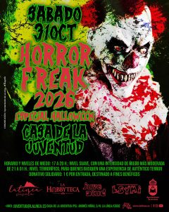 Imagen de la noticia: La Casa de la Juventud de La Línea celebra el 31 de octubre el Horror Freak 2026