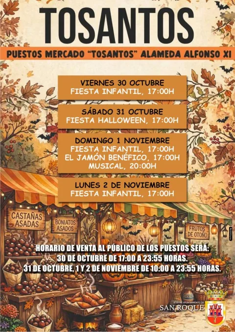 Imagen de la noticia: San Roque celebra Tosantos con fiesta infantil, arroz y mercado tradicional