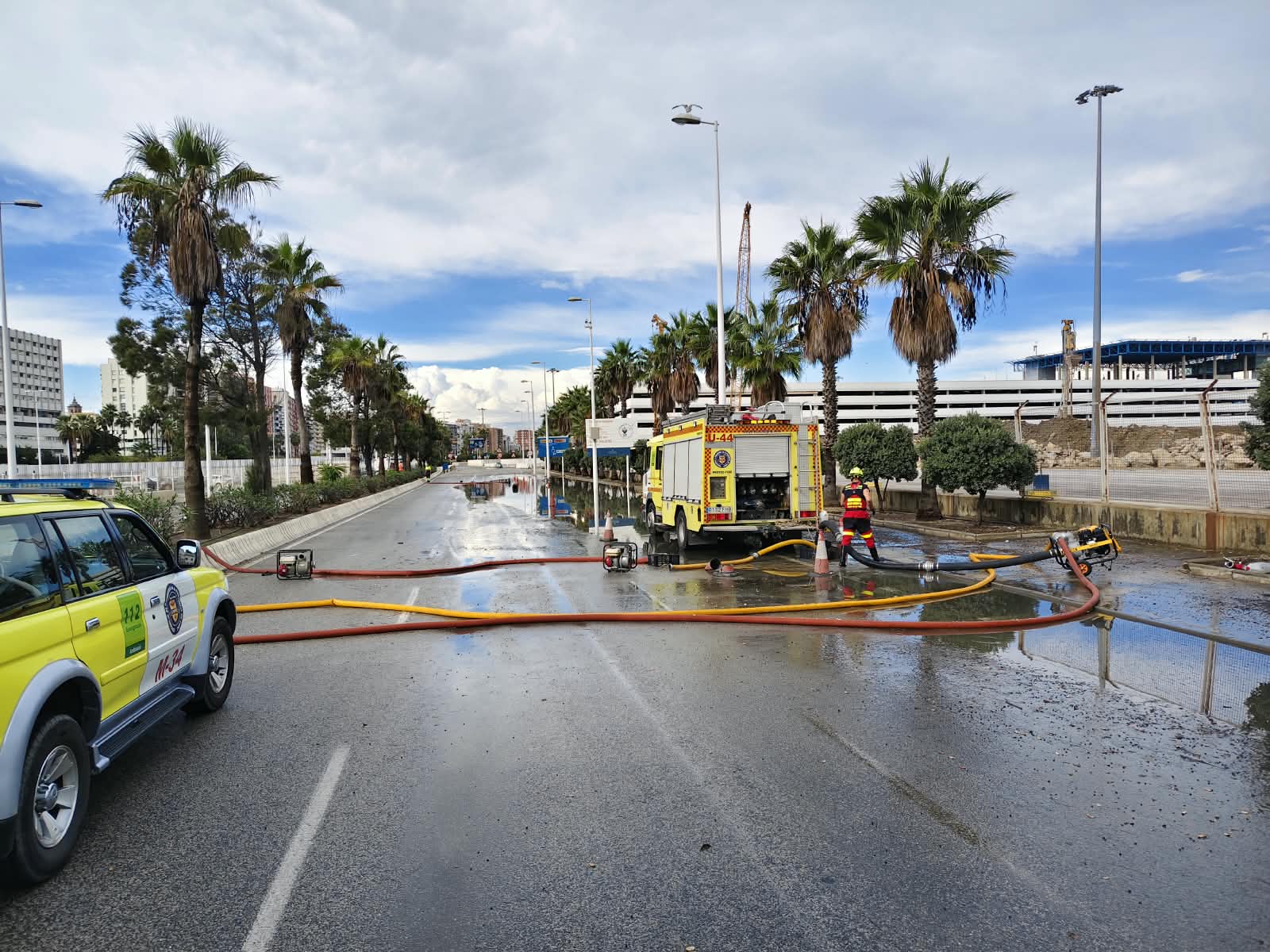 Imagen de la noticia: Algeciras baja a prealerta del plan de emergencia por la mejora tras las lluvias