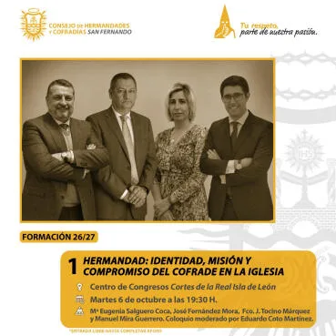 Imagen de la noticia: San Fernando reúne a la juventud cofrade en el XII Encuentro de Jóvenes Cofrades
