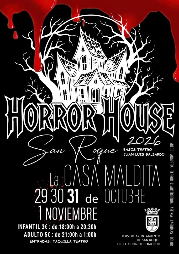 Imagen de la noticia: La Casa Maldita vuelve a San Roque con cuatro días de terror por Halloween