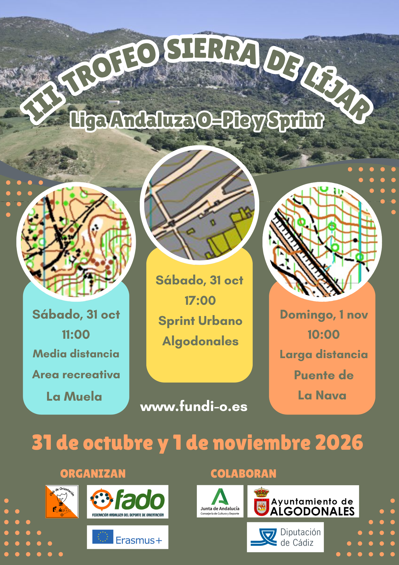 Imagen de la noticia: Algodonales abre las inscripciones del III Trofeo de orientación Sierra de Líjar