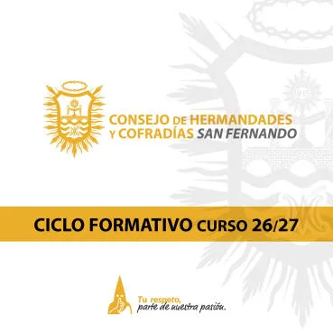 Imagen de la noticia: Harry Callahan entrega la fotografía del cartel de la Semana Santa de San Fernando de 2027