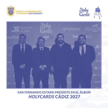 Imagen de la noticia: Harry Callahan entrega la fotografía del cartel de la Semana Santa de San Fernando de 2027