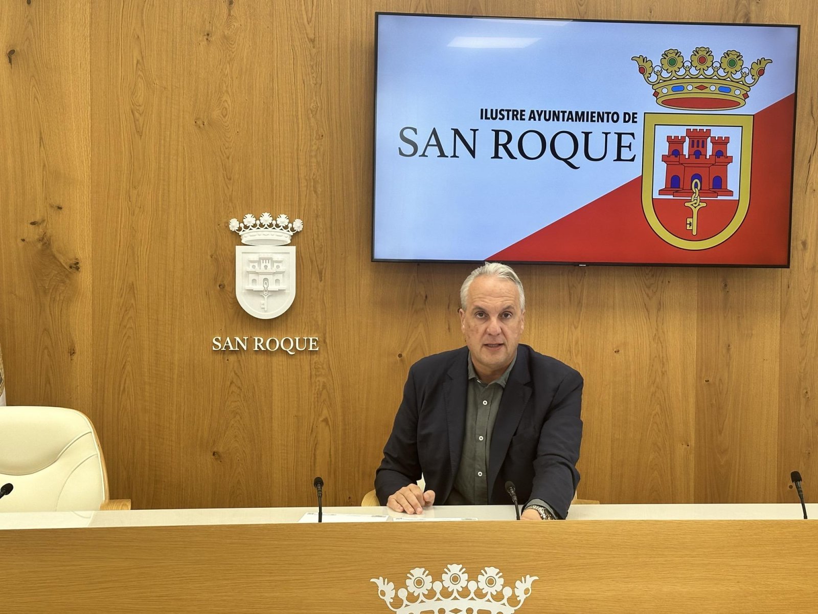 Image for the story: The mayor of San Roque calls on the Junta for the addendum to unblock the treatment plant