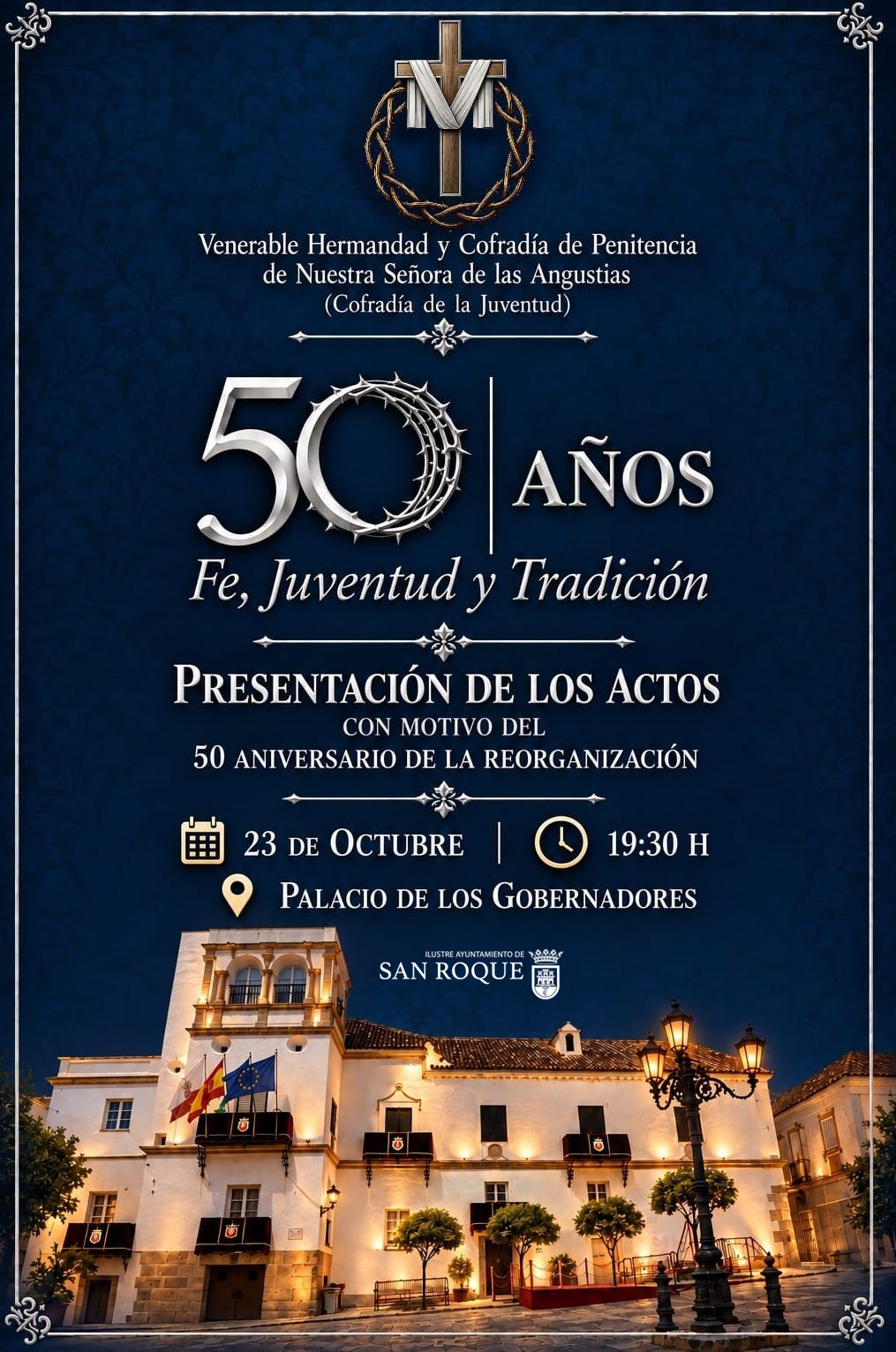 Image for the story: Las Angustias de San Roque presents the events for its 50th anniversary on Friday