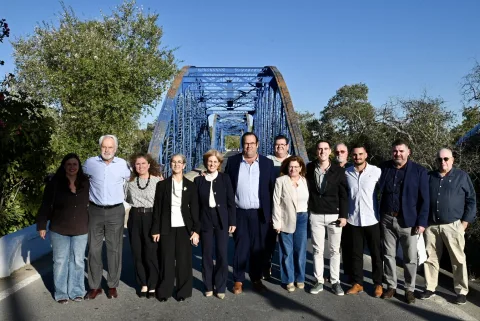 Imagen de la noticia: La Barca de la Florida celebra los 100 años del Puente de Hierro con una exposición y un sello de Correos