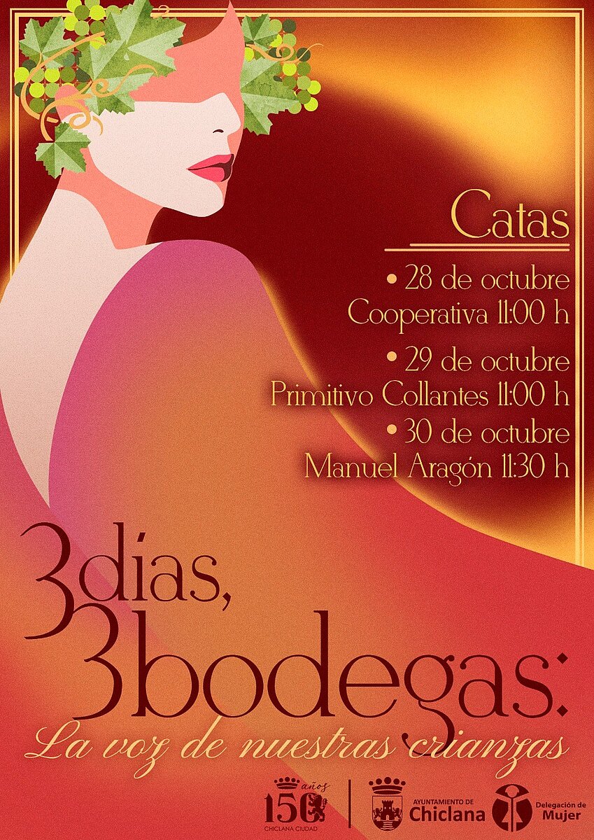 Imagen de la noticia: Chiclana organiza tres catas de vino guiadas por mujeres del 28 al 30 de octubre