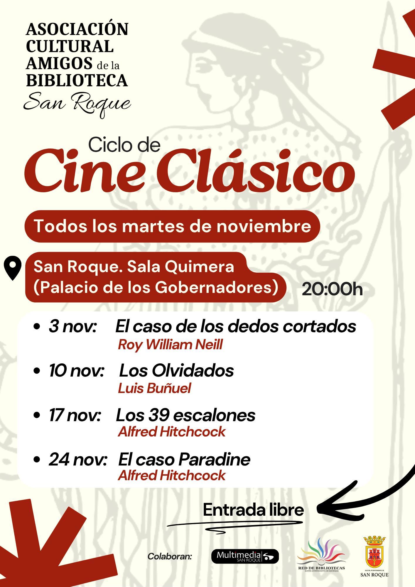 Imagen de la noticia: Cuatro clásicos de Hitchcock y Buñuel llenan los martes de noviembre