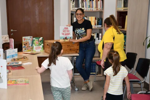 Imagen de la noticia: San Roque cierra los talleres de cuentos de la Semana de la Biblioteca
