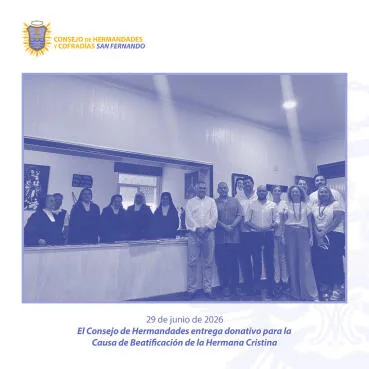 Imagen de la noticia: Las cofradías de San Fernando tendrán 75.200 euros en 2027
