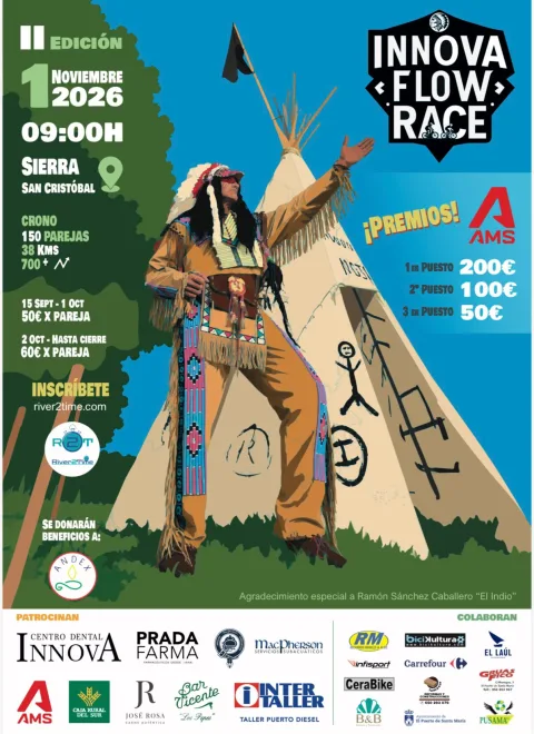 Imagen de la noticia: La Innova Flow Race llega el domingo a la Sierra de San Cristóbal
